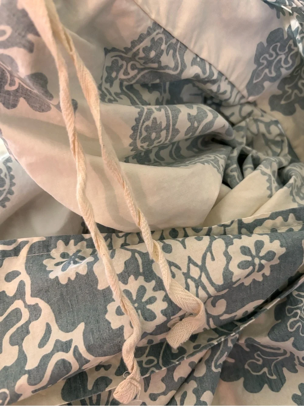 Pottery Barn Lucianna Medallion Twin Duvet Cover
